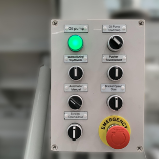 大型單軸撕碎機(jī)液壓站控制器